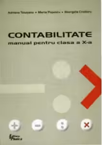 Contabilitate, clasa a 10-a