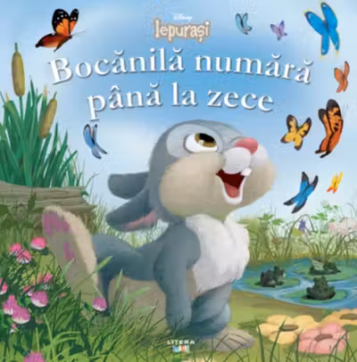 DISNEY. IEPURASI. Bocanila numara pana la zece