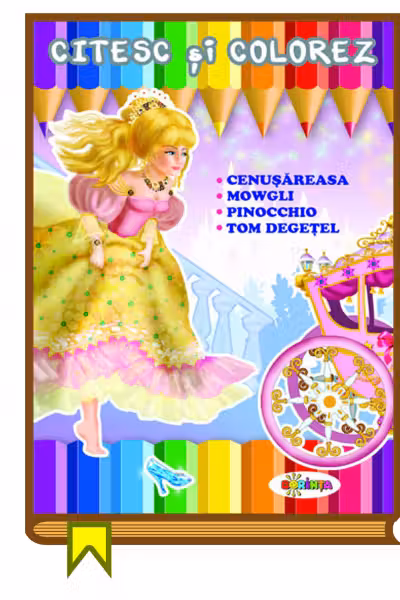 Citesc si colorez - Cenusareasa