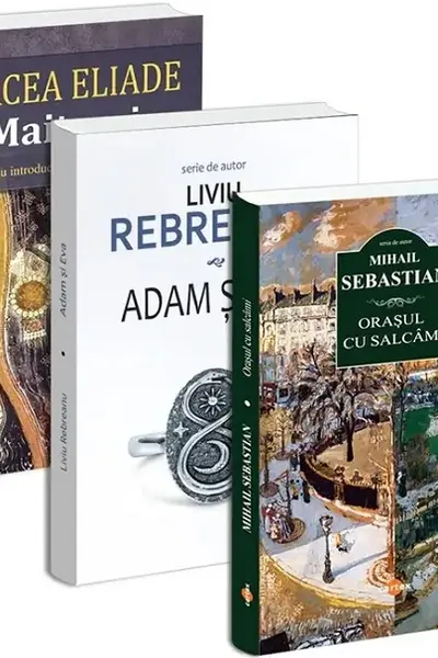 Pachet 3 cărți: Adam și Eva + Maitreyi + Orașul cu salcâmi