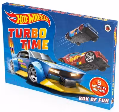 Hot Wheels Turbo Time (5 activity books)