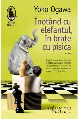 Inotand cu elefantul, in brate cu pisica