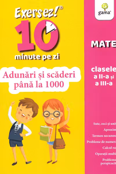 Adunari si scaderi pana la 1000