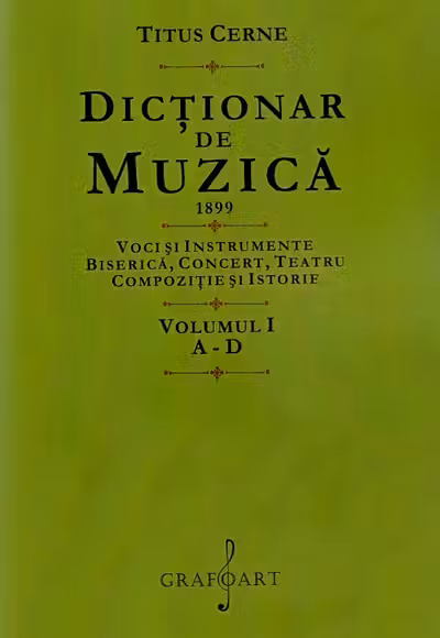 Dicționar de muzică 1899 Vol.1: A-D