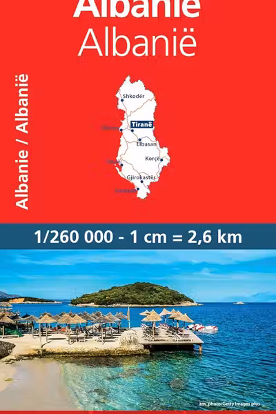 Albania - Michelin National Map 807