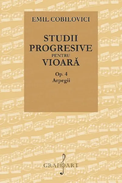 Studii progresive pentru vioară. Op.4 Arpegii