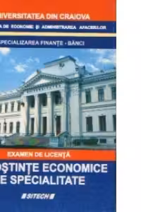 Cunostinte economice de specialitate - examen de licenta (specializarea finante-banci)