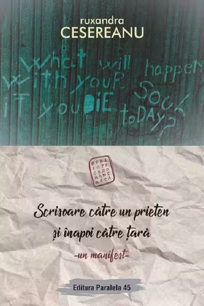 Scrisoare catre un prieten si inapoi catre tara