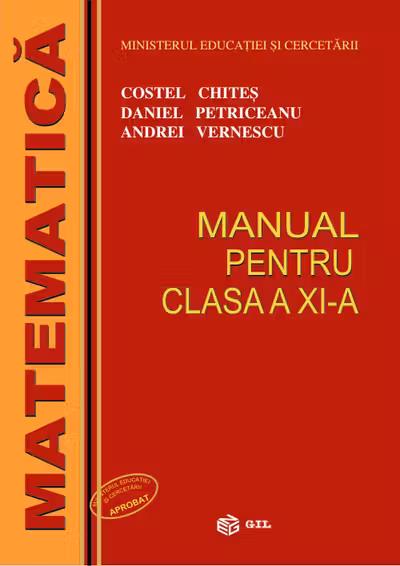 Matematică M1 - Clasa 11 - Manual