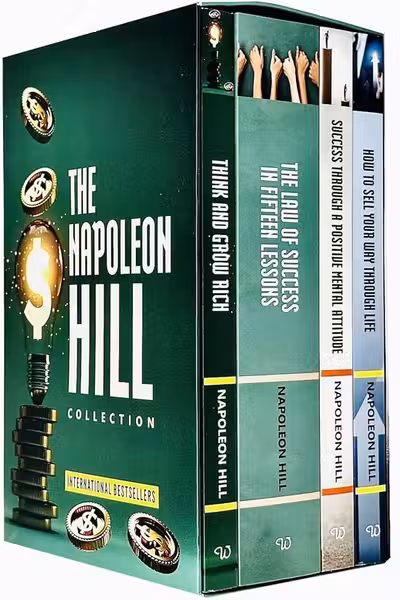 The Napoleon Hill Collection 4 Books Boxed Set