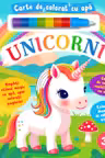 Unicorni carte de colorat cu apa