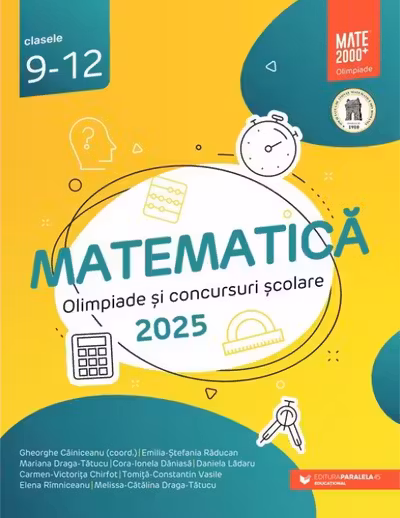 Matematica - Olimpiade si concursuri scolare 2025 - Clasele 7-8