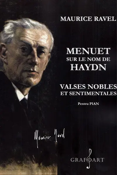 Menuet sur le nom de Haydn. Valses nobles et sentimentales. Pentru pian