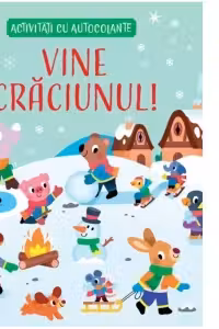 VINE CRACIUNUL! Activitati cu autocolante