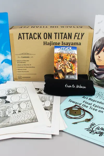 Attack on Titan 35: FLY Collector's Box Set