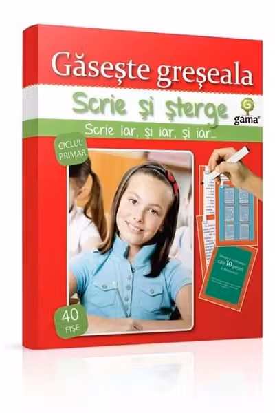 Gaseste greseala - Scrie si sterge - Expert