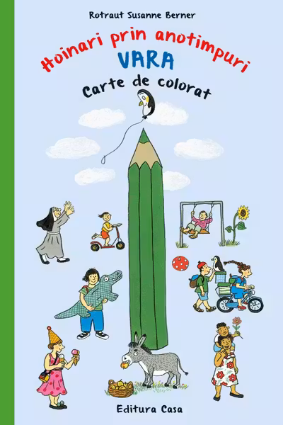 Hoinari prin anotimpuri: Vară. Carte de colorat