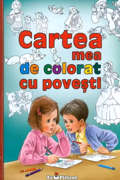 Cartea mea de colorat cu povesti