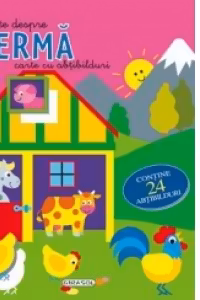 Cuvinte despre ferma - Carte cu abtibilduri