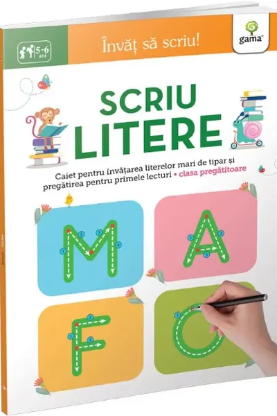 Invat sa scriu! Scriu litere