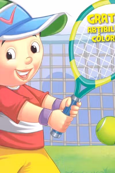 Tenis. Abțibilduri colorate