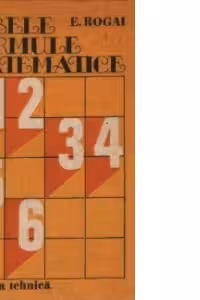 Tabele si formule matematice
