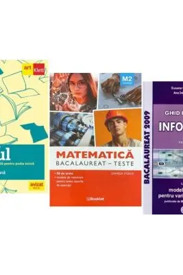 Pachet Bacalaureat 2026. Eseul. Pregatire individuala pentru proba scrisa, Matematica M2 Tehnologic si Informatica clasele 11-12, intensiv Pascal C/C++ - Liliana Paicu, Daniela Stoica, Susana Galatean