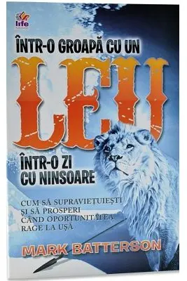 Intr-o groapa cu un leu intr-o zi cu ninsoare