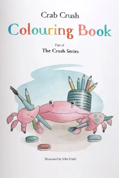 Crab Crush. Colouring Book