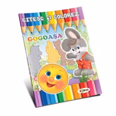 Citesc si colorez. Gogoasa (nou)