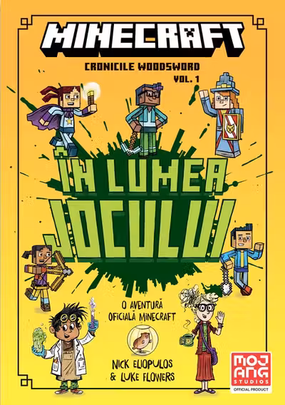 Minecraft: În lumea jocului. Seria Cronicile Woodsword Vol.1