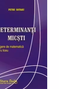 Determinanti micsti - Culegere de matematica pentru liceu