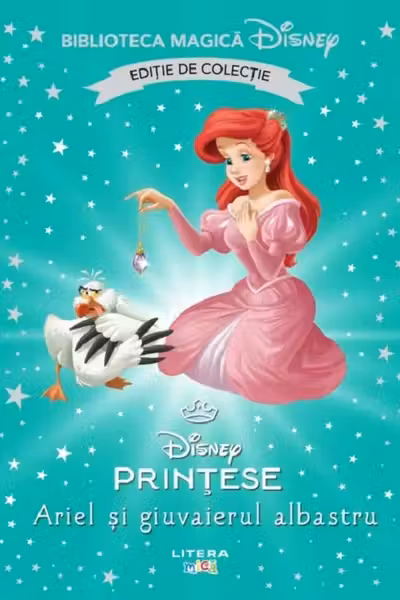 Biblioteca magica. DISNEY PRINTESE. ARIEL SI GIUVAIERUL ALBASTRU. Editie de colectie