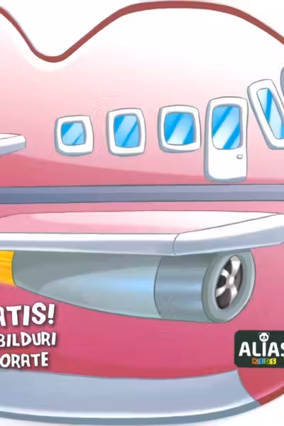 Avionul. Abțibilduri colorate
