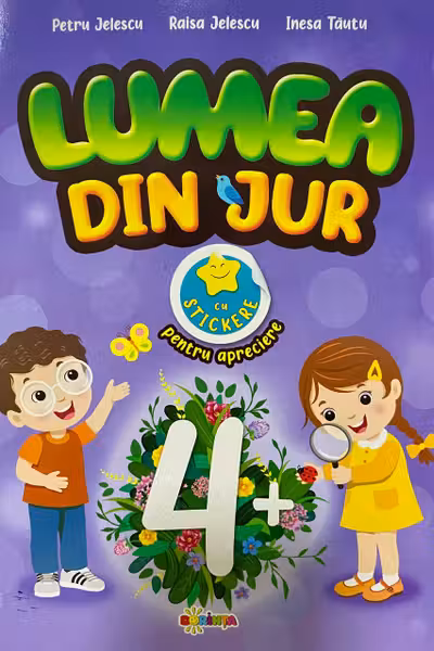 Lumea din jur 4+ cu stikere