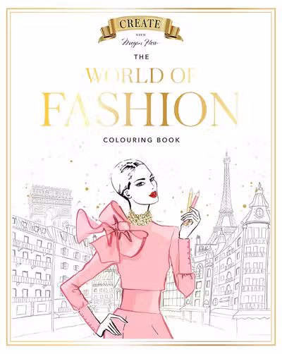 The World of Fashion Colouring Book
