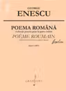 Poema Romana reductie pentru pian la patru maini (1897), op. 1