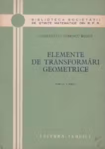 Elemente de transformari geometrice(partea a treia)