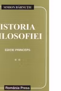 Istoria filosofiei, Volumul al II-lea - Editie princeps