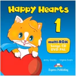 Curs limba engleza Happy Hearts 1 Multi-ROM - Jenny Dooley, Virginia Evans
