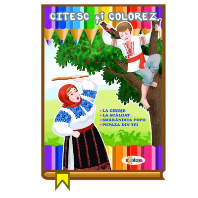 Citesc si colorez - La cirese