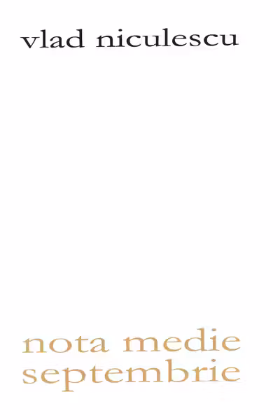 Notă medie septembrie