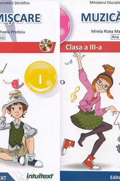 Muzica și mișcare - Clasa 3 Sem.1+2 - Manual + CD