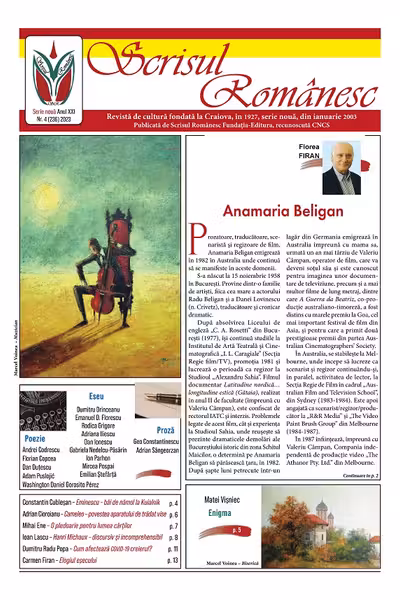 Revista Scrisul Românesc Nr.4 din 2023