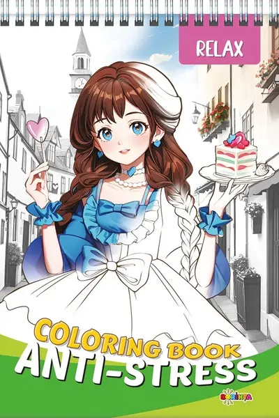 Anti-stress coloring book - Relax