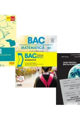 Pachet Bacalaureat 2026. Eseul. Pregatire individuala pentru proba scrisa, Matematica si Biologie clasele 11-12 - Liliana Paicu, Radu Gologan, Stelica Ene