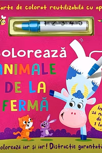 Coloreaza animale de la ferma