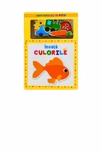 Invata culorile carte cu puzzle