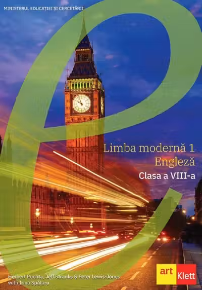 Limba engleză. Limba modernă 1 - Clasa 8 - Manual