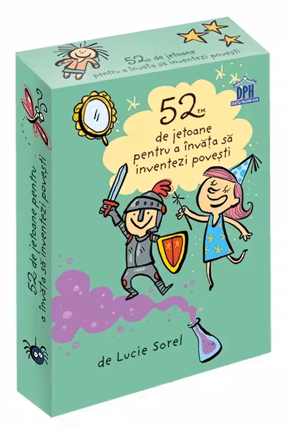 52 de jetoane pentru a invata sa inventezi povesti